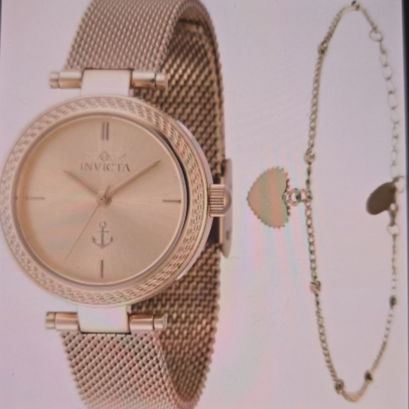 MSRP $595, Invicta Ocean Voyage Lady (47267) Ladies Watch Quartz Dial & Bracelet - Picture 3 of 3